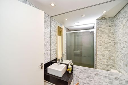 Apartamento para alugar com 90m², 2 quartos e 1 vagaBanheiro Social