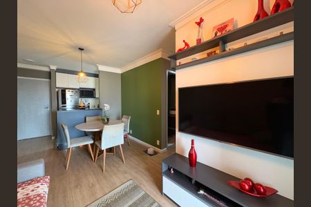 Apartamento à venda com 62m², 3 quartos e 2 vagasSala