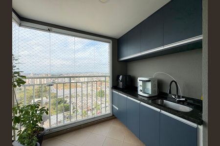 Apartamento à venda com 62m², 3 quartos e 2 vagasVaranda