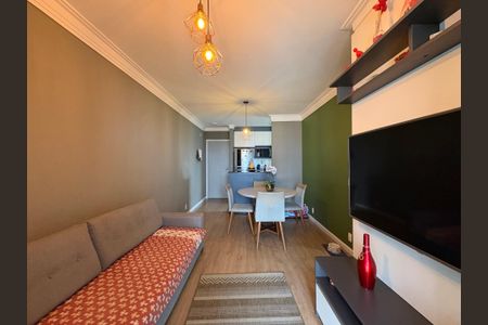 Apartamento à venda com 62m², 3 quartos e 2 vagasSala