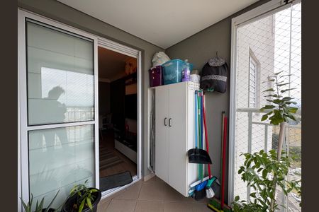 Apartamento à venda com 62m², 3 quartos e 2 vagasVaranda