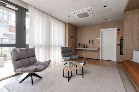 Studio à venda com 25m², 1 quarto e sem vaga Studio à venda com 25m², 1 quarto e sem vagaLounge