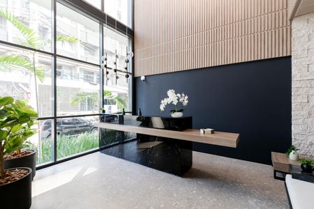 Studio à venda com 25m², 1 quarto e sem vaga Studio à venda com 25m², 1 quarto e sem vagaHall de Entrada