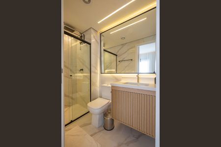 Studio para alugar com 22m², 1 quarto e sem vaga Studio para alugar com 22m², 1 quarto e sem vagaBanheiro