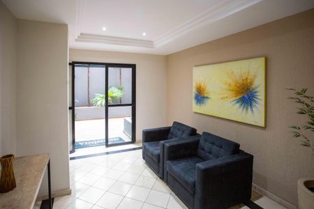 Apartamento à venda com 96m², 3 quartos e 2 vagasHall social