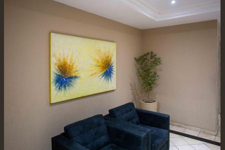 Apartamento à venda com 96m², 3 quartos e 2 vagasHall social