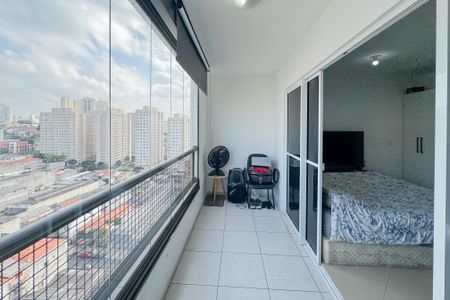 Studio para alugar com 35m², 1 quarto e 1 vagaVaranda