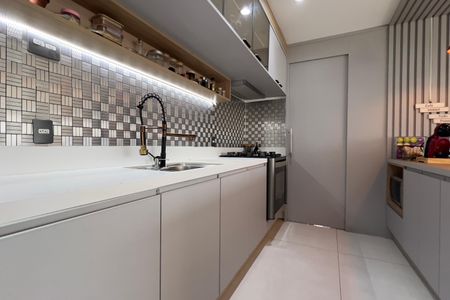 Apartamento à venda com 89m², 2 quartos e 2 vagasCozinha e Área de Serviço