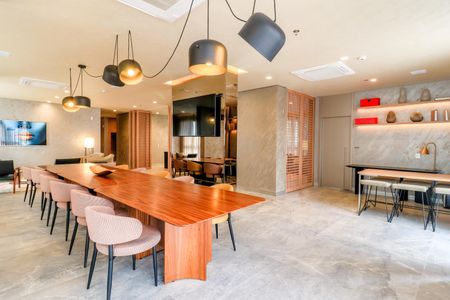 Studio para alugar com 23m², 1 quarto e 1 vaga Studio para alugar com 23m², 1 quarto e 1 vagaÁrea comum - Salão de festas