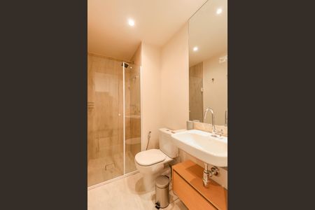 Studio para alugar com 23m², 1 quarto e 1 vaga Studio para alugar com 23m², 1 quarto e 1 vagaBanheiro Social