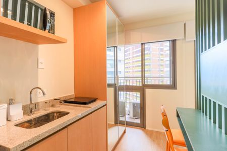 Studio para alugar com 23m², 1 quarto e 1 vaga Studio para alugar com 23m², 1 quarto e 1 vagaStudio