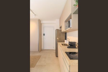 Studio para alugar com 23m², 1 quarto e 1 vaga Studio para alugar com 23m², 1 quarto e 1 vagaCozinha