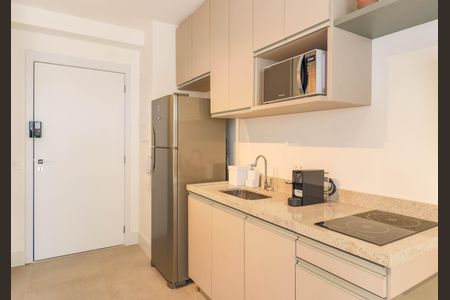 Studio para alugar com 23m², 1 quarto e 1 vaga Studio para alugar com 23m², 1 quarto e 1 vagaCozinha