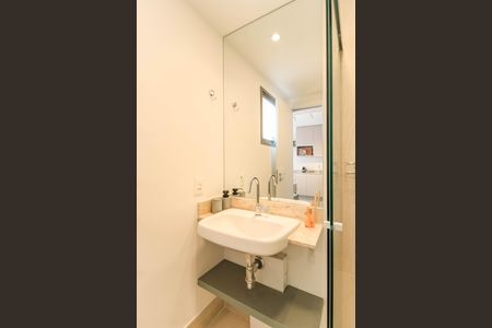 Studio para alugar com 23m², 1 quarto e 1 vaga Studio para alugar com 23m², 1 quarto e 1 vagaBanheiro