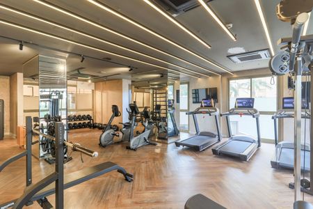 Studio para alugar com 23m², 1 quarto e 1 vaga Studio para alugar com 23m², 1 quarto e 1 vagaÁrea comum - Academia