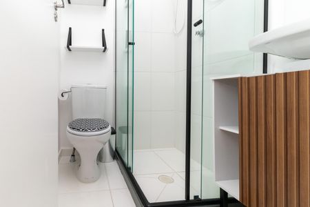 Studio para alugar com 18m², 1 quarto e sem vaga Studio para alugar com 18m², 1 quarto e sem vagaBanheiro