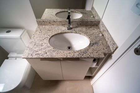 Apartamento para alugar com 49m², 1 quarto e 1 vaga Apartamento para alugar com 49m², 1 quarto e 1 vagaBanheiro