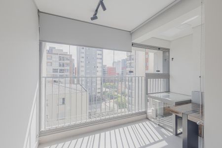 Studio para alugar com 30m², 1 quarto e sem vagaVaranda