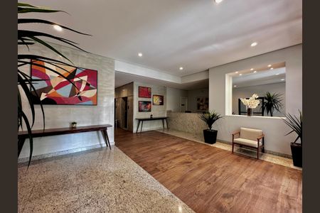 Apartamento à venda com 52m², 1 quarto e 1 vagaHall Social Bloco