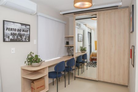 Studio à venda com 30m², 1 quarto e sem vaga Studio à venda com 30m², 1 quarto e sem vagaStudio