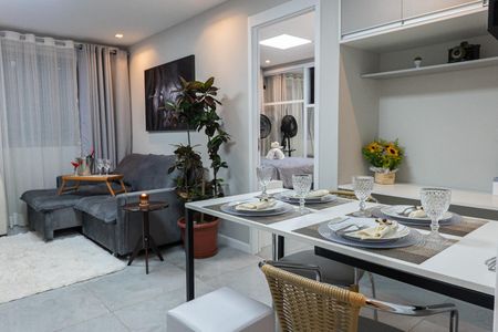 Apartamento para alugar com 40m², 1 quarto e sem vagaSala