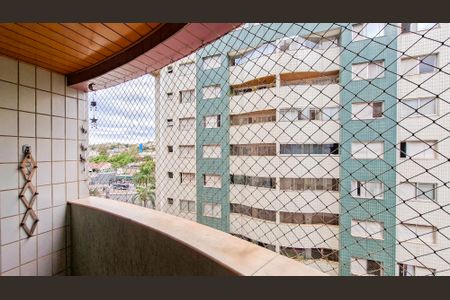 Varanda da Sala de apartamento à venda com 4 quartos, 140m² em Ipiranga, Belo Horizonte