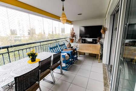 Apartamento à venda com 134m², 3 quartos e 2 vagasVaranda gourmet