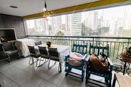 Apartamento à venda com 134m², 3 quartos e 2 vagasVaranda gourmet