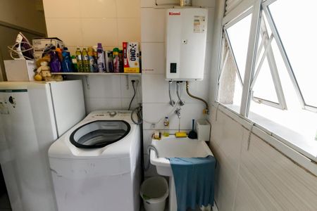 Apartamento à venda com 134m², 3 quartos e 2 vagasDetalhe da area de serviço