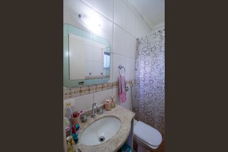 Casa de condomínio para alugar com 340m², 4 quartos e 3 vagasBanheiro da Suíte 3