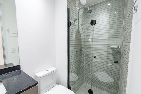 Studio para alugar com 31m², 1 quarto e sem vaga Studio para alugar com 31m², 1 quarto e sem vagaBanheiro