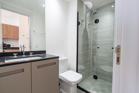 Studio para alugar com 31m², 1 quarto e sem vaga Studio para alugar com 31m², 1 quarto e sem vagaBanheiro