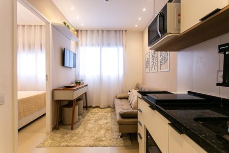 Apartamento para alugar com 29m², 1 quarto e sem vaga Apartamento para alugar com 29m², 1 quarto e sem vagaCozinha