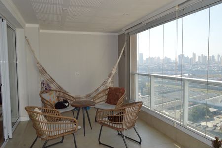 Apartamento à venda com 146m², 3 quartos e 2 vagasVaranda