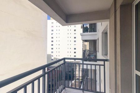 Studio à venda com 46m², 1 quarto e 1 vagaVaranda