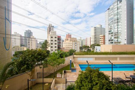 Apartamento à venda com 118m², 3 quartos e 4 vagasVista da varanda