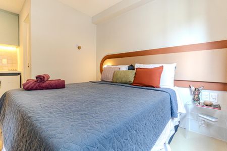 Studio para alugar com 27m², 1 quarto e sem vagaQuarto