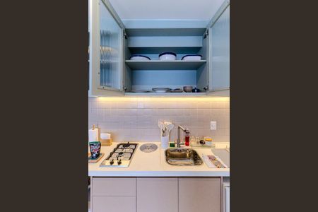 Studio para alugar com 27m², 1 quarto e sem vagaCozinha