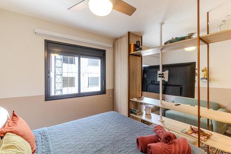 Studio para alugar com 27m², 1 quarto e sem vagaQuarto