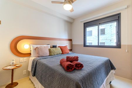 Studio para alugar com 27m², 1 quarto e sem vagaQuarto