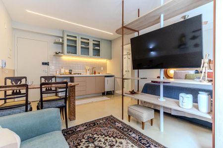 Studio para alugar com 27m², 1 quarto e sem vagaSala