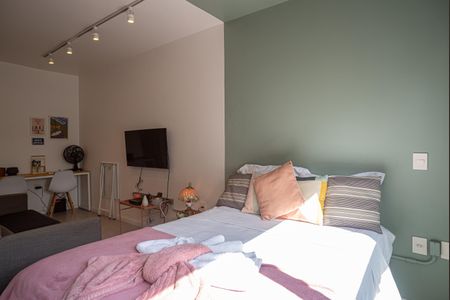 Studio para alugar com 27m², 1 quarto e sem vagaQuarto