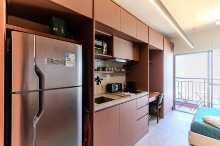 Studio para alugar com 27m², 1 quarto e sem vaga Studio para alugar com 27m², 1 quarto e sem vagaCozinha