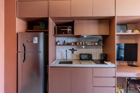 Studio para alugar com 27m², 1 quarto e sem vaga Studio para alugar com 27m², 1 quarto e sem vagaCozinha