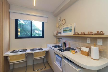 Studio para alugar com 27m², 1 quarto e sem vagaCozinha