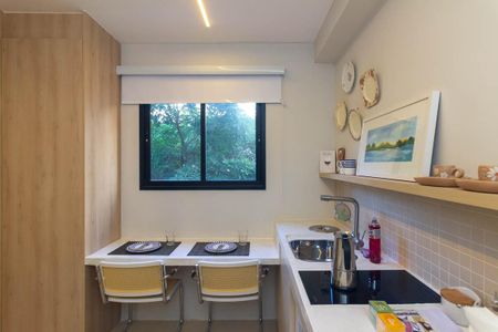 Studio para alugar com 27m², 1 quarto e sem vagaCozinha