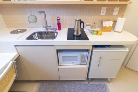 Studio para alugar com 27m², 1 quarto e sem vagaCozinha