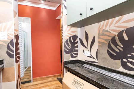 Studio para alugar com 29m², 1 quarto e sem vagaCozinha