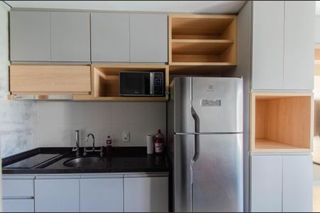 Studio para alugar com 30m², 1 quarto e sem vaga Studio para alugar com 30m², 1 quarto e sem vagaCozinha