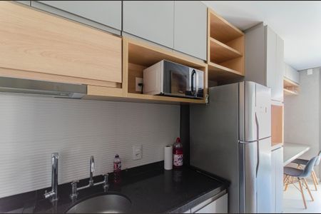 Studio para alugar com 30m², 1 quarto e sem vaga Studio para alugar com 30m², 1 quarto e sem vagaCozinha
